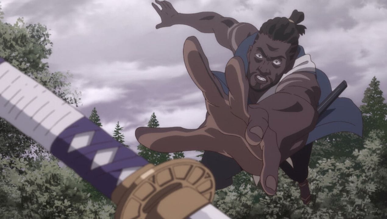Scène uit Yasuke