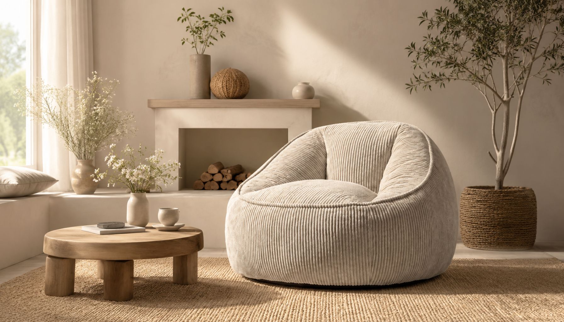 De Action fauteuil teddy rib