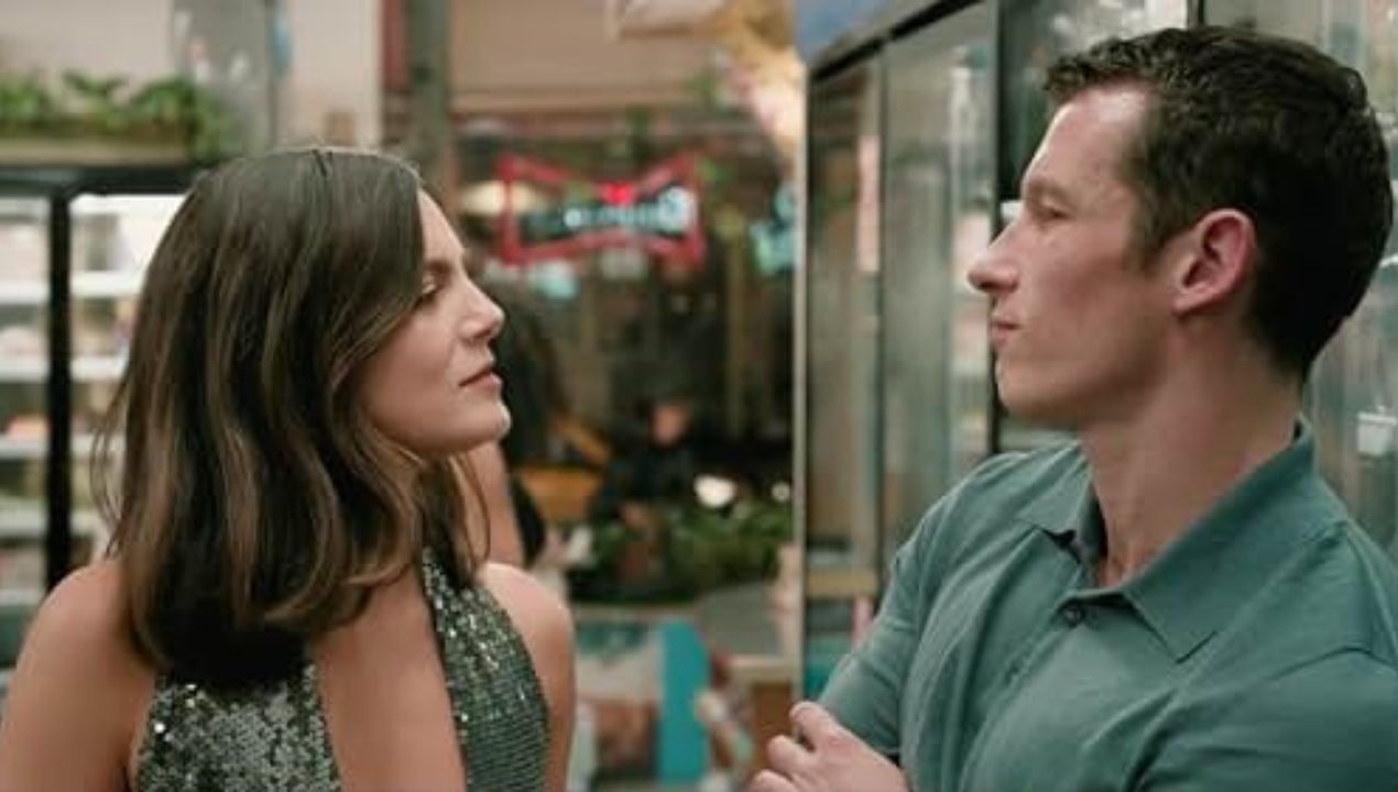 Monica Barbaro en Callum Turner in One Night Only