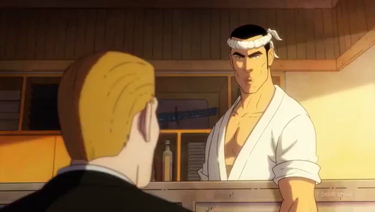 Jiro in de animatieserie Get Jiro op Adult Swim