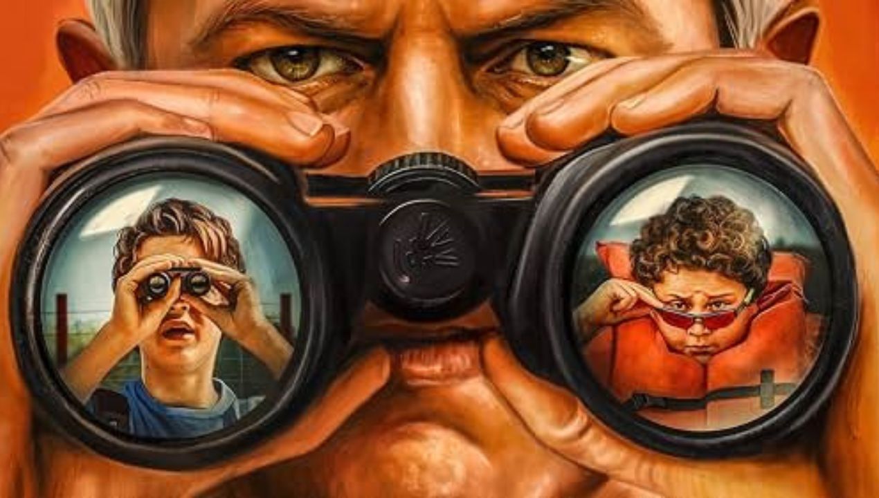 Johnny Knoxville en de jonge cast van Tiny Fugitives