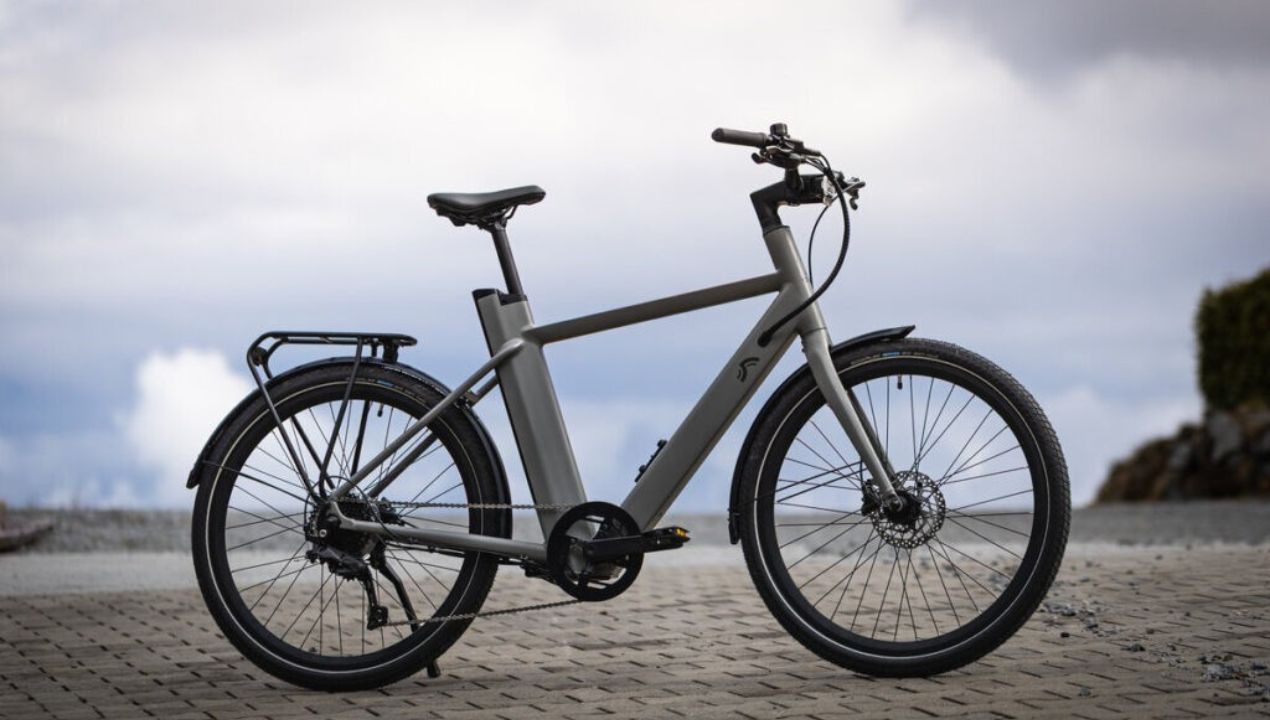 De CRIVIT Urban elektrische fiets 3.0 X kettingaandrijving